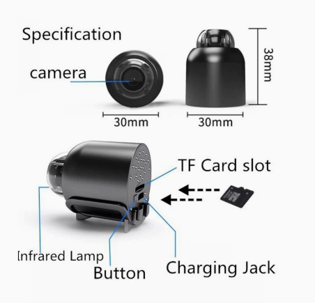 ✨LAST DAY SALE 49%OFF🔥📷 Mini Full HD 4K Security Camera