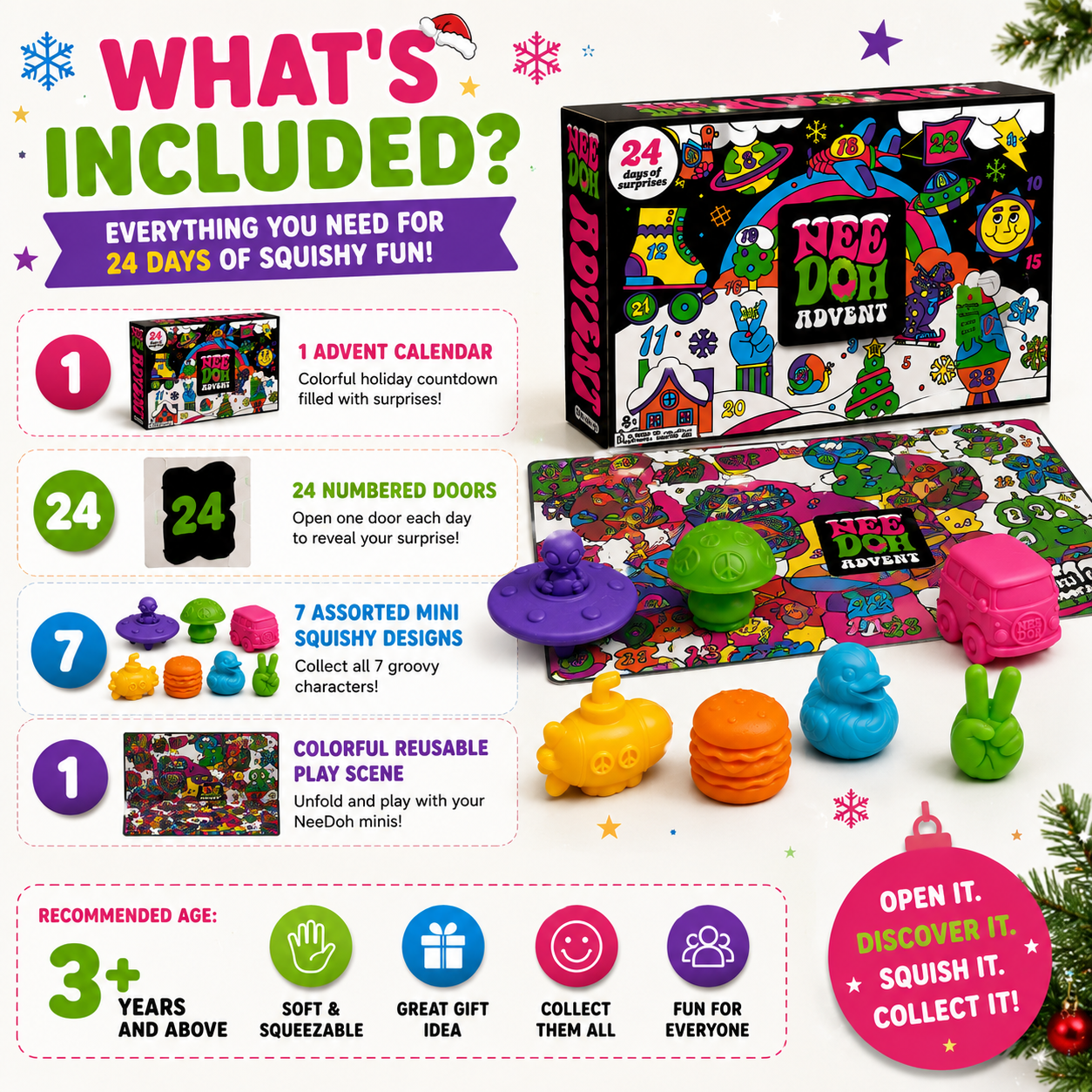 NeeDoh™ Squishmas Advent Calendar 2026