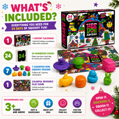NeeDoh™ Squishmas Advent Calendar 2026