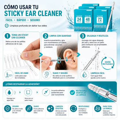 Sticky Ear Cleaner