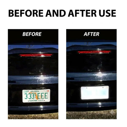 License Plate Reflective Spray