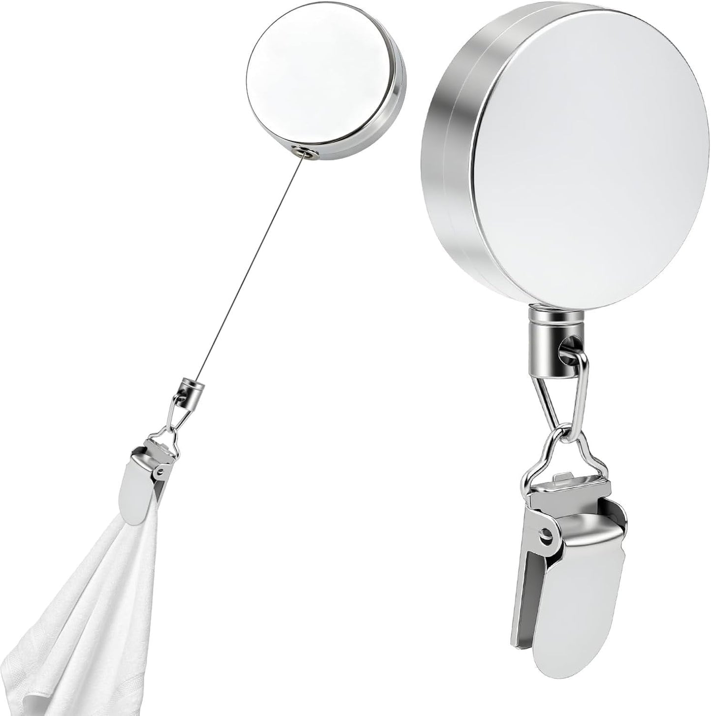 Retractable Towel Holder Clips