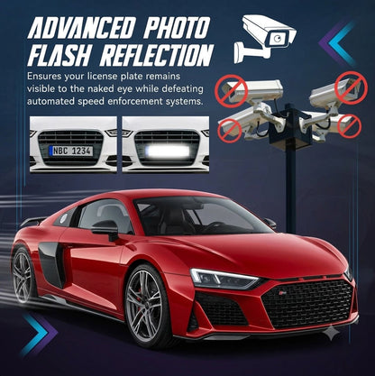 License Plate Reflective Spray