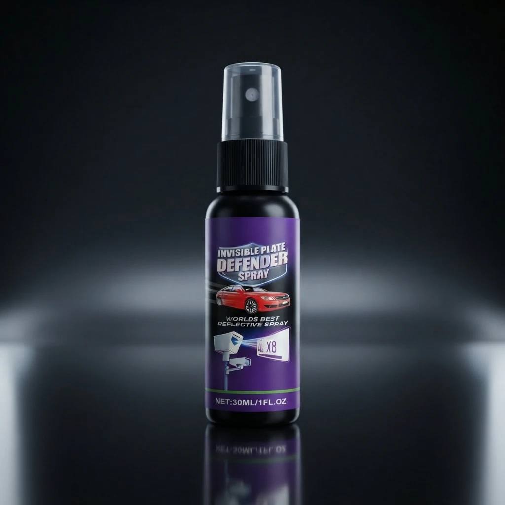 License Plate Reflective Spray