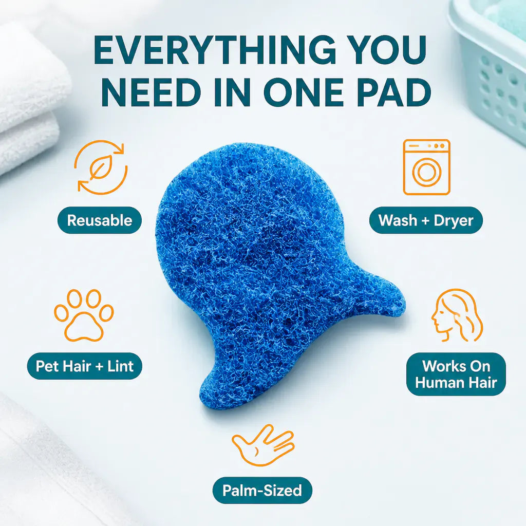 FurBalls - Laundry Pet Hair Remover (Pack of 3) + 3 FREE!