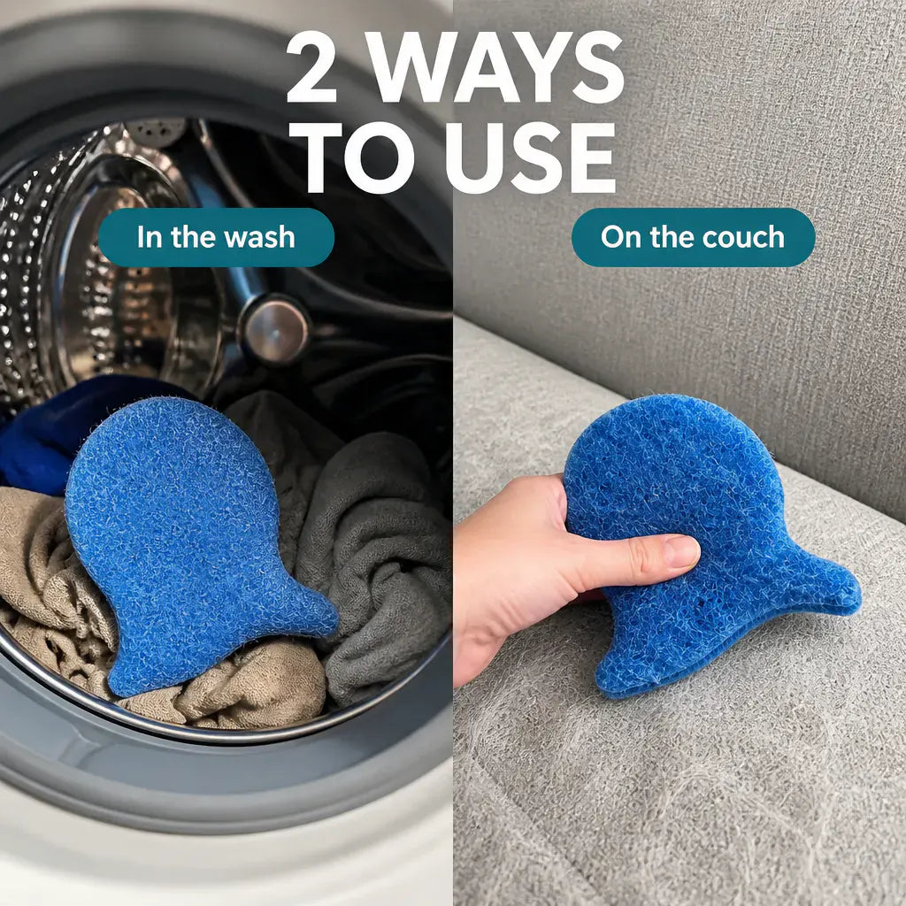 FurBalls - Laundry Pet Hair Remover (Pack of 3) + 3 FREE!