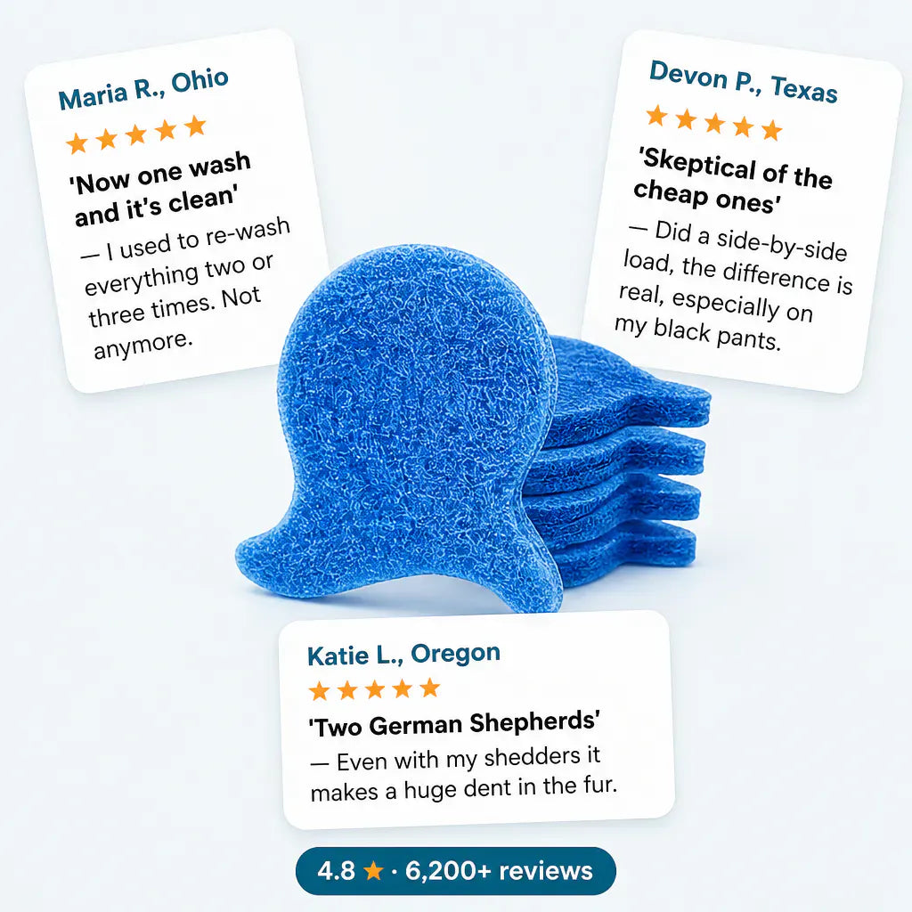 FurBalls - Laundry Pet Hair Remover (Pack of 3) + 3 FREE!