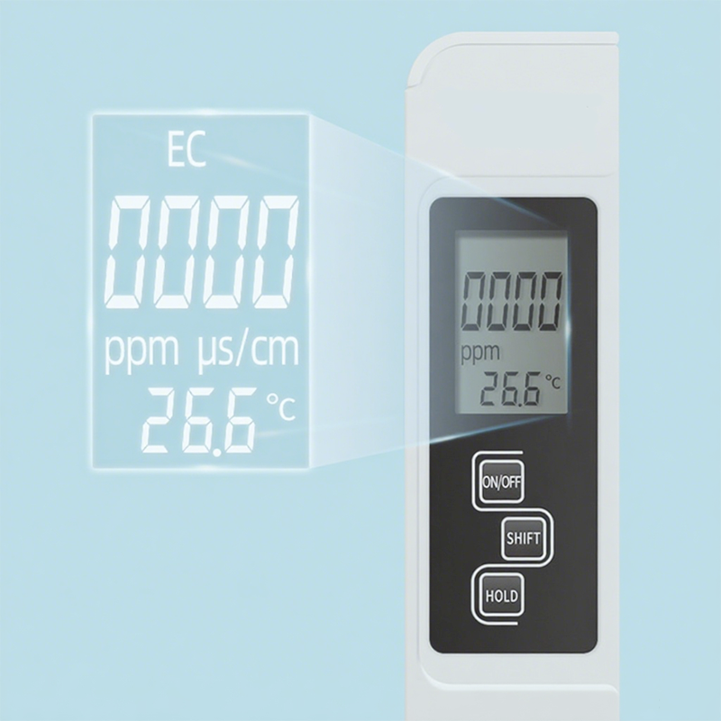 ✨ 3-in-1 TDS Water Quality Tester - Measures pH, Chlorine, and Hardness with LCD Display for Pools and Aquariums 🌊📱