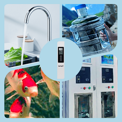 ✨ 3-in-1 TDS Water Quality Tester - Measures pH, Chlorine, and Hardness with LCD Display for Pools and Aquariums 🌊📱